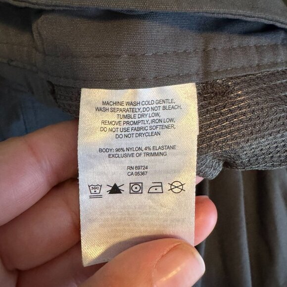 Columbia Men's Gray Omni-Shield Hiking Pants Work Pants, Outdoor Wear, 34x32 - Picture 5 of 7